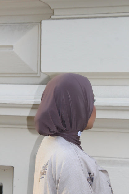 Instant Hijab - mocca