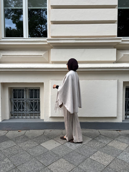 Poncho - beige