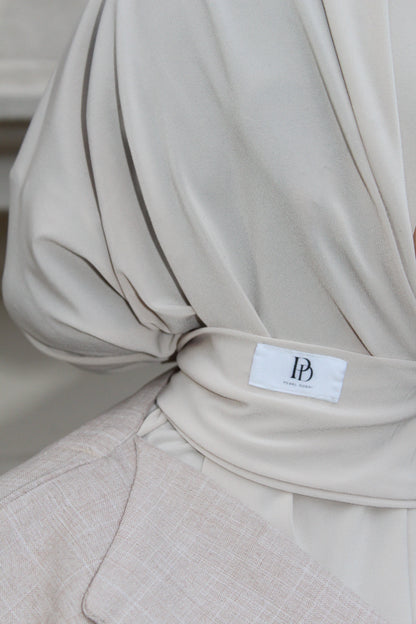 Instant Hijab - nude