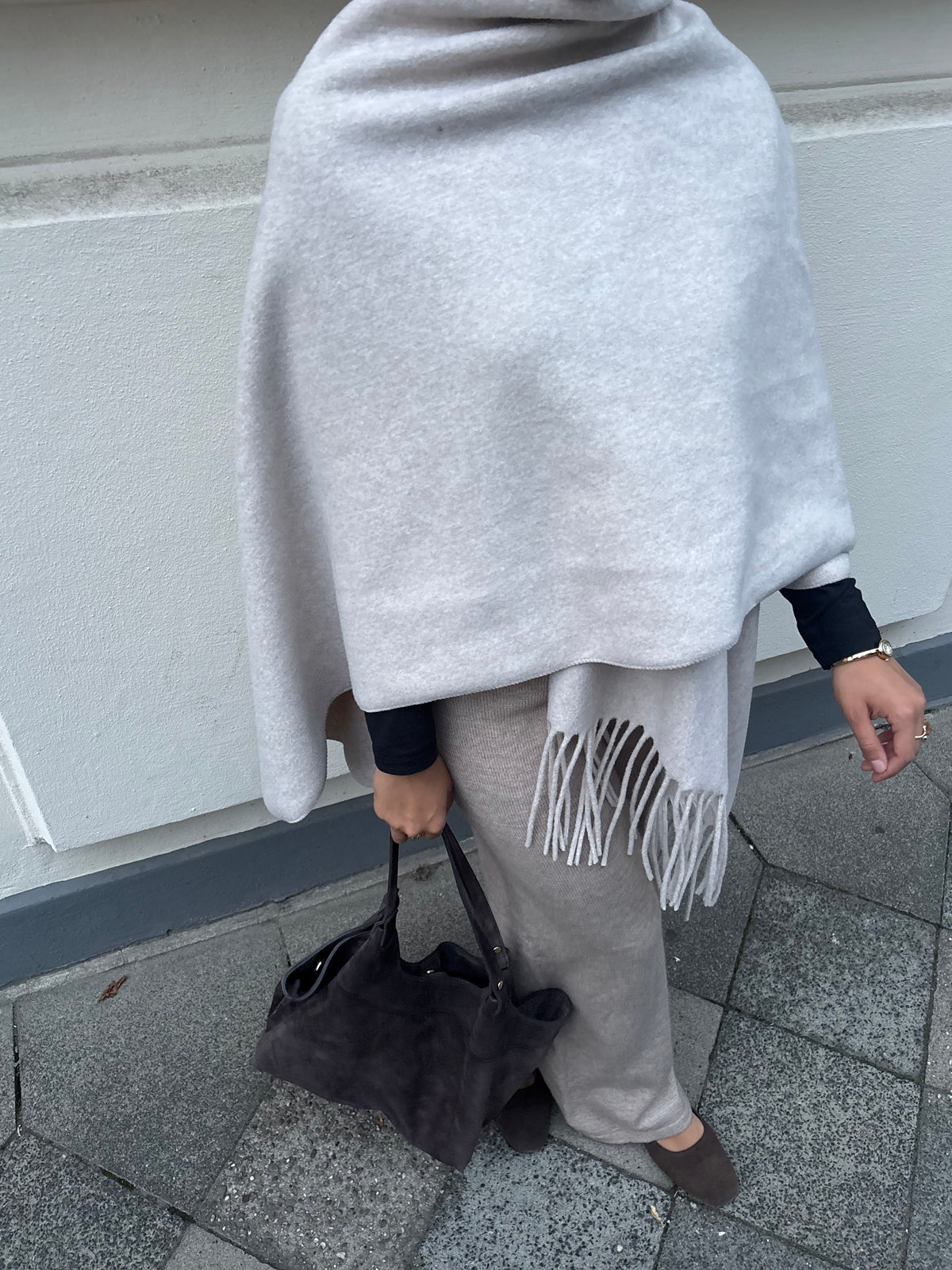 Poncho - beige