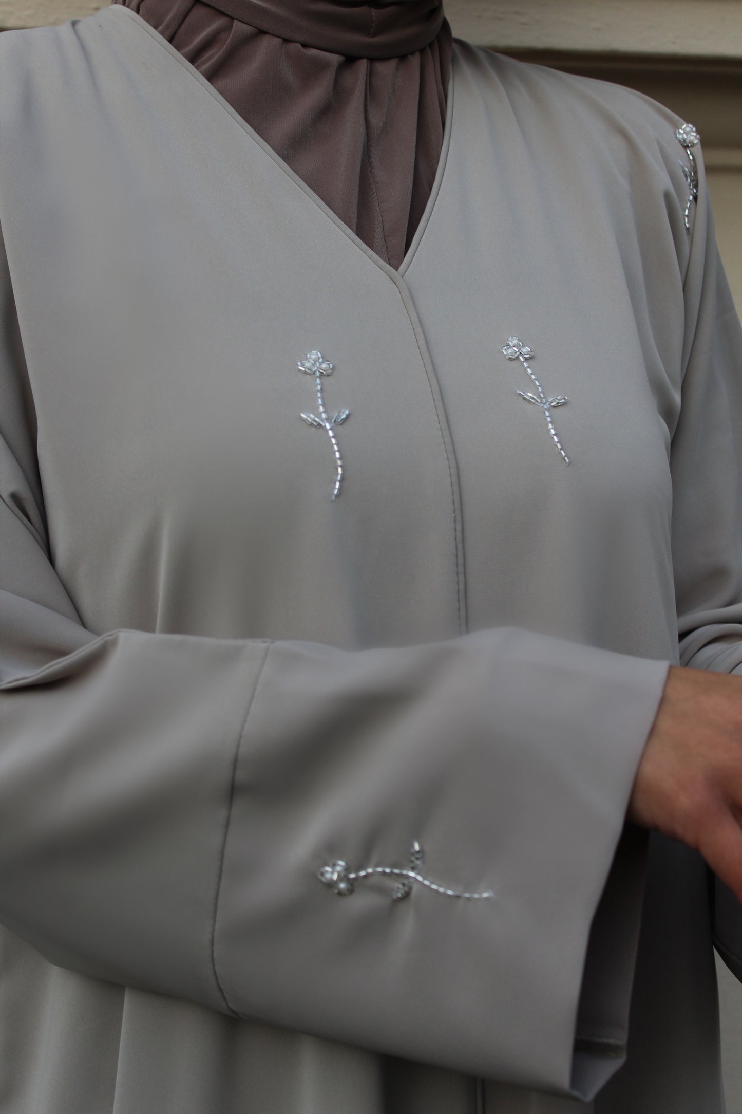 Abaya Beige Pearl