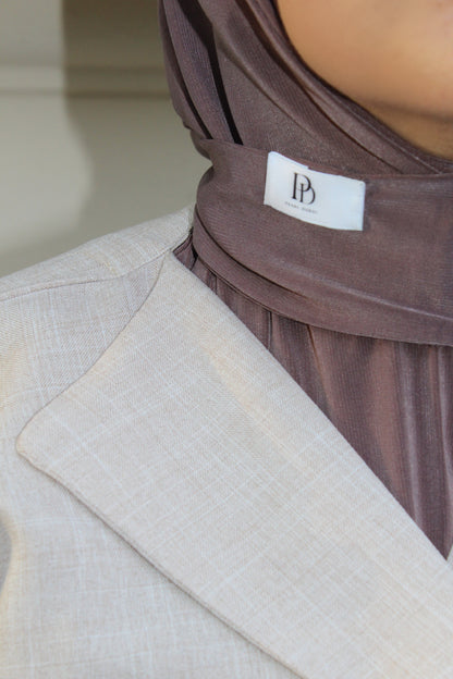 Instant Hijab - mocca