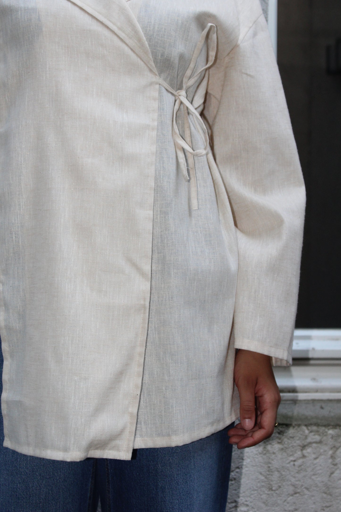 Wickelbluse Vanilla