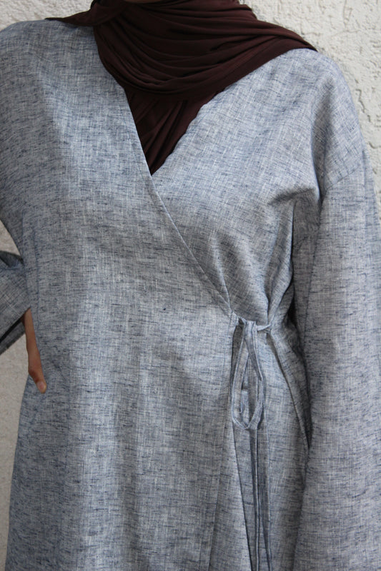 Wickelbluse Ocean