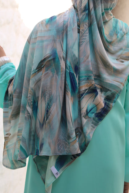 Premium jersey- turquoise